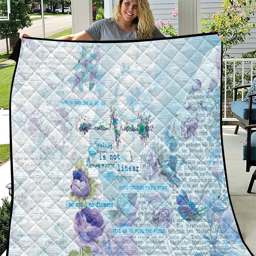 Mental Health Quilt Healing Is Not Linear
