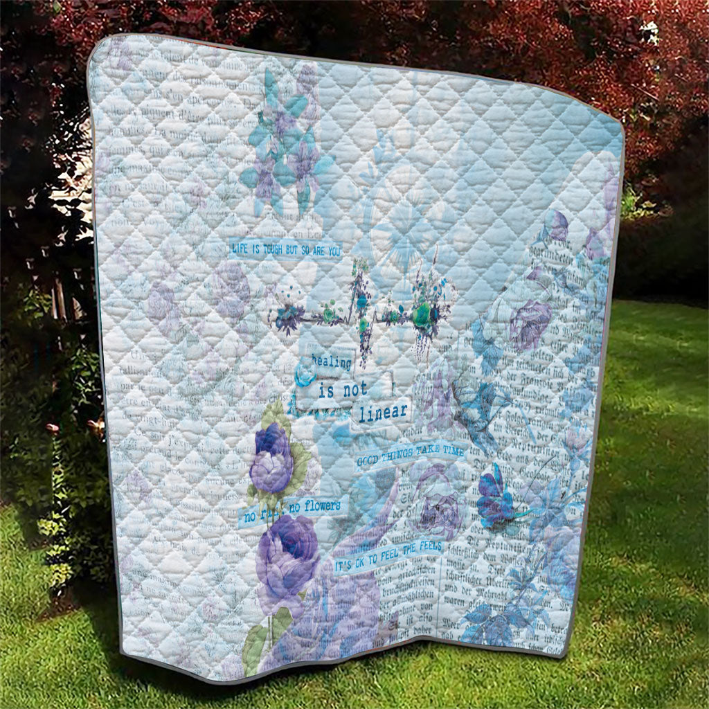 Mental Health Quilt Healing Is Not Linear