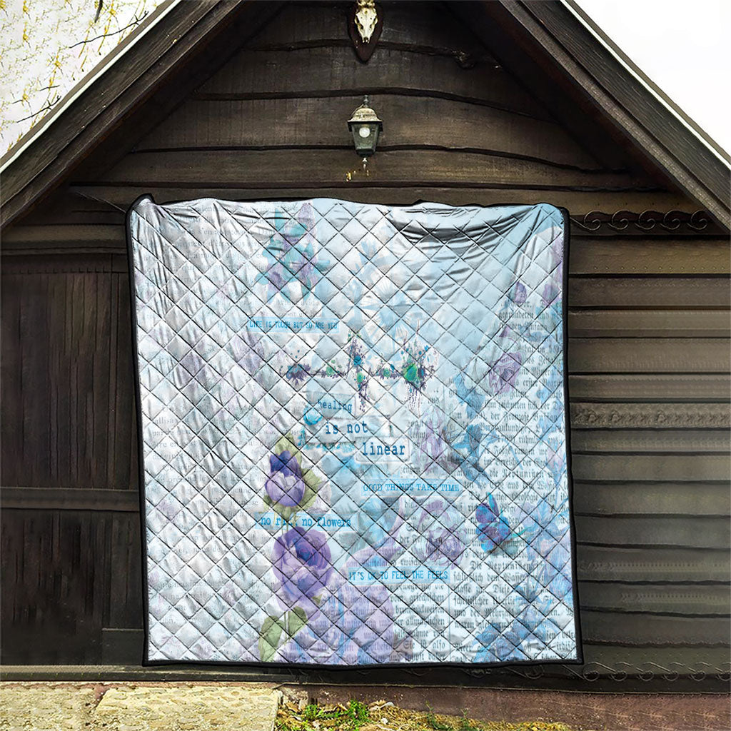 Mental Health Quilt Healing Is Not Linear