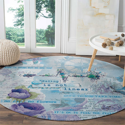 Mental Health Round Carpet Healing Is Not Linear