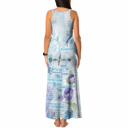 Mental Health Tank Maxi Dress Healing Is Not Linear