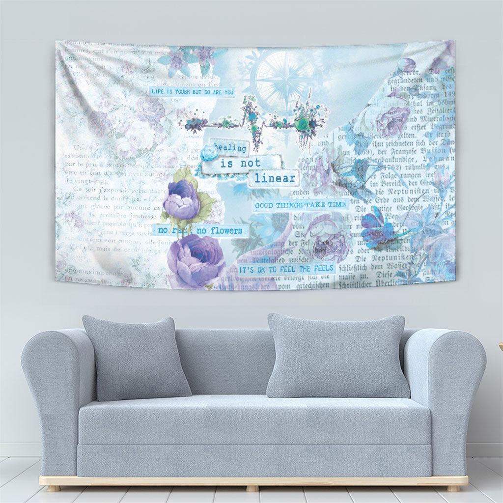 Mental Health Tapestry Healing Is Not Linear