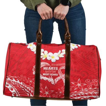 Heart Health Support Travel Bag Polynesian Red Ribbon