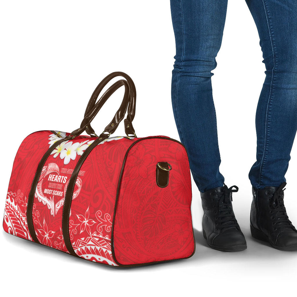 Heart Health Support Travel Bag Polynesian Red Ribbon