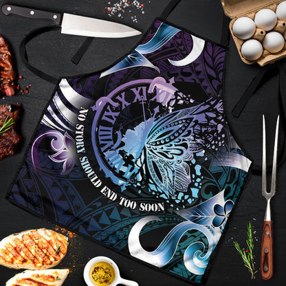 Polynesia Suicide Prevention Apron No Story Should End Too Soon