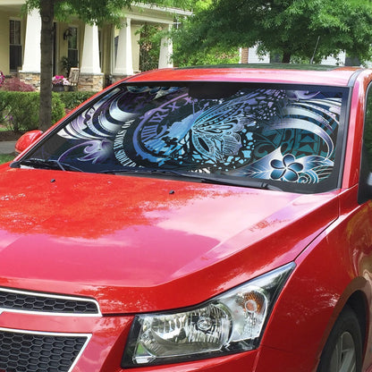 Polynesia Suicide Prevention Auto Sun Shade No Story Should End Too Soon