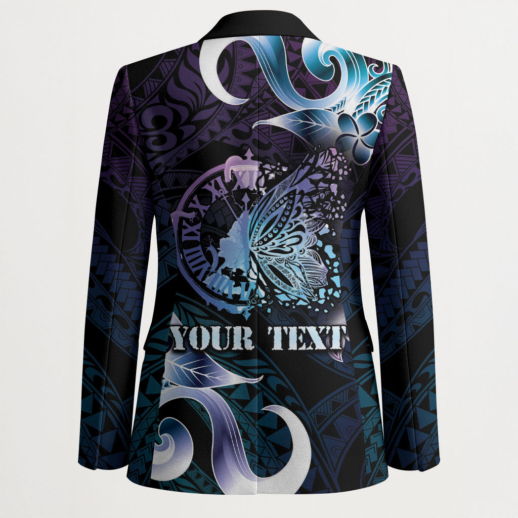 Personalised Polynesia Suicide Prevention Blazer No Story Should End Too Soon