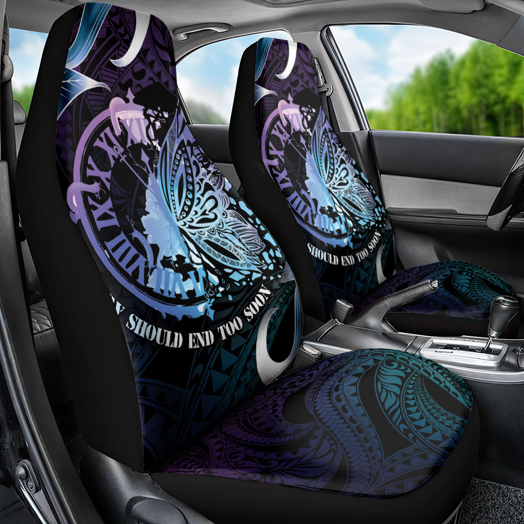 Polynesia Suicide Prevention Car Seat Cover No Story Should End Too Soon