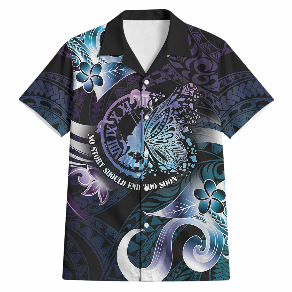 Personalised Polynesia Suicide Prevention Hawaiian Shirt No Story Should End Too Soon