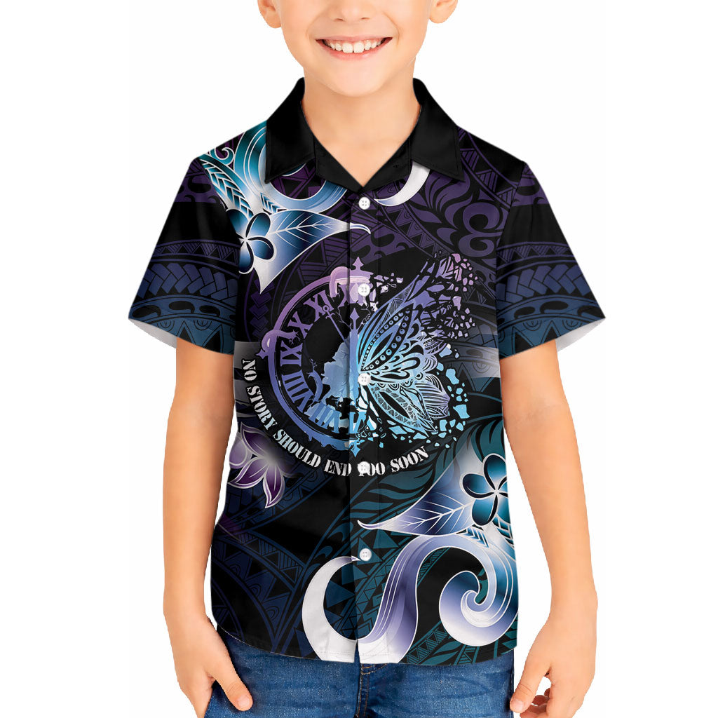 Personalised Polynesia Suicide Prevention Hawaiian Shirt No Story Should End Too Soon