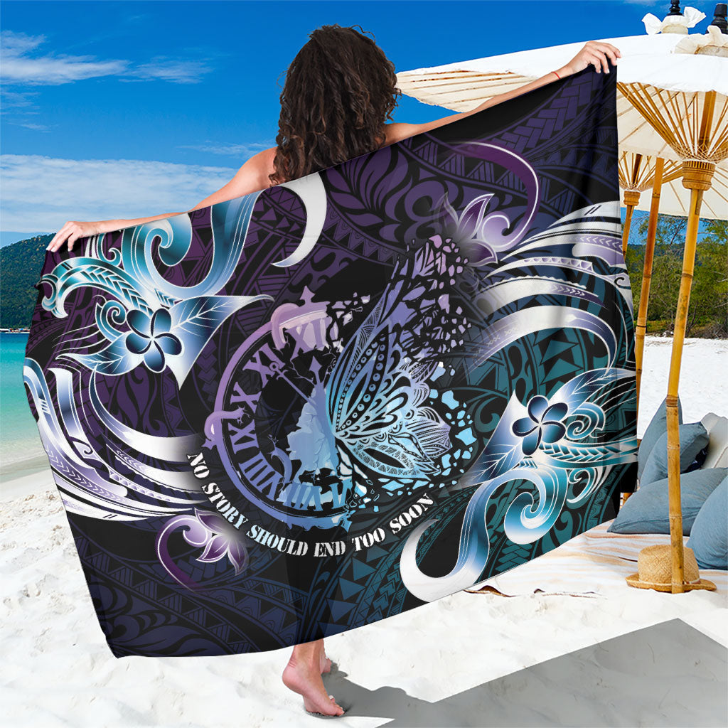 Polynesia Suicide Prevention Sarong No Story Should End Too Soon