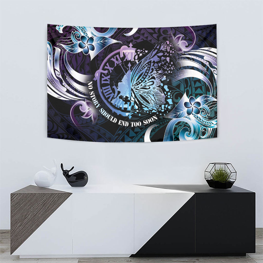 Polynesia Suicide Prevention Tapestry No Story Should End Too Soon