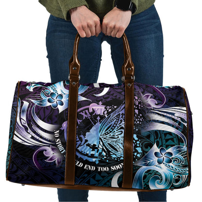 Polynesia Suicide Prevention Travel Bag No Story Should End Too Soon