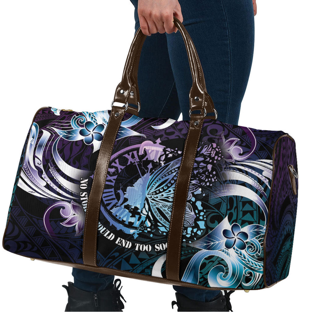 Polynesia Suicide Prevention Travel Bag No Story Should End Too Soon