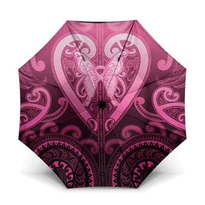 Aotearoa Breast Cancer Umbrella Maori Tribal Pattern