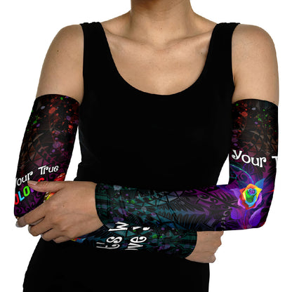 I See Your True Colors Personalised Arm Sleeves Autism Support