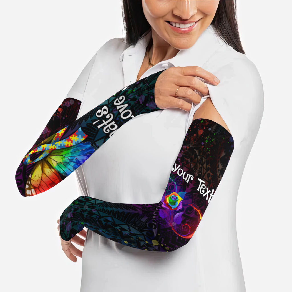 I See Your True Colors Personalised Arm Sleeves Autism Support