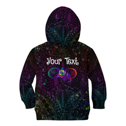 I See Your True Colors Personalised Kid Hoodie Autism Support