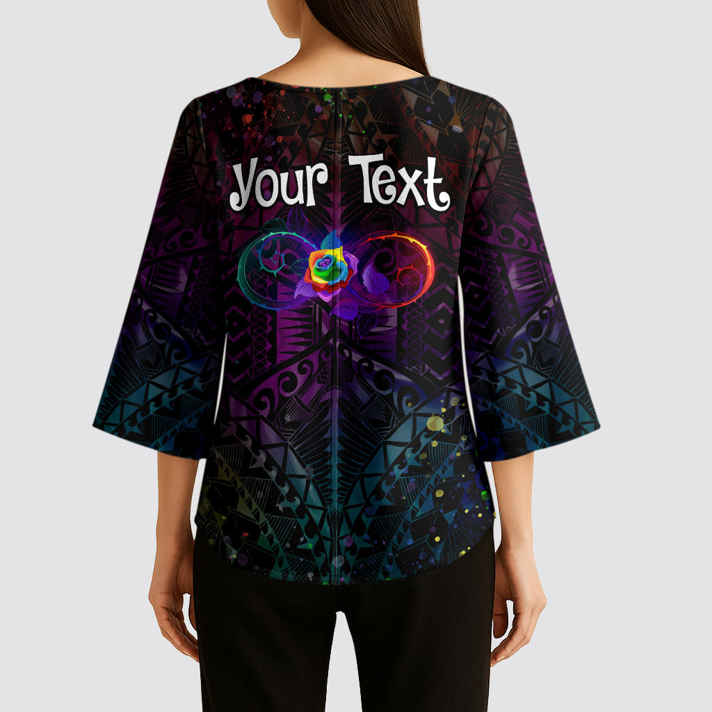 I See Your True Colors Personalised Kimono Sleeve Blouse Autism Support