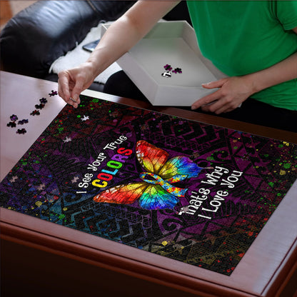 I See Your True Colors Puzzle Autism Support