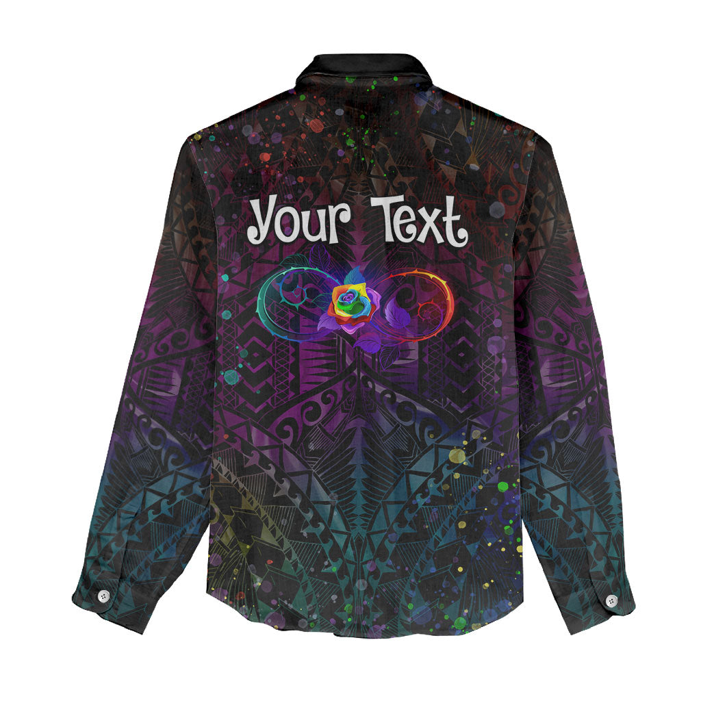 I See Your True Colors Personalised Women Casual Shirt Autism Support