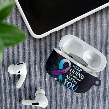 Polynesia Suicide Prevention AirPods Case Keep Going The World Needs You