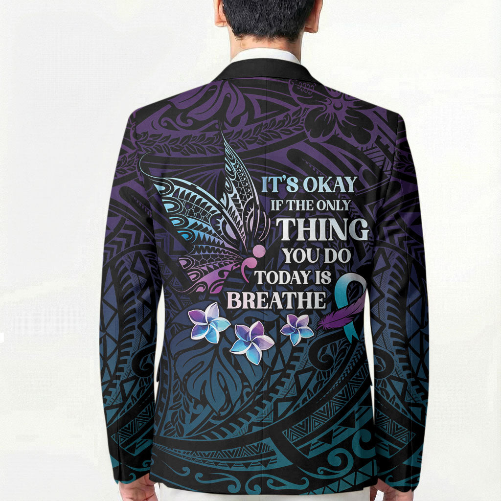 Polynesia Suicide Prevention Blazer Keep Going The World Needs You