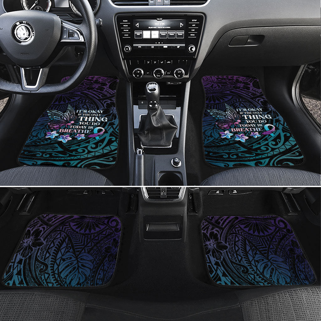 Polynesia Suicide Prevention Car Mats Keep Going The World Needs You