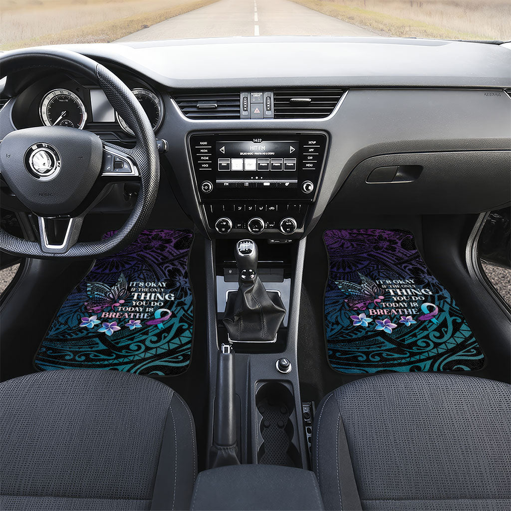 Polynesia Suicide Prevention Car Mats Keep Going The World Needs You