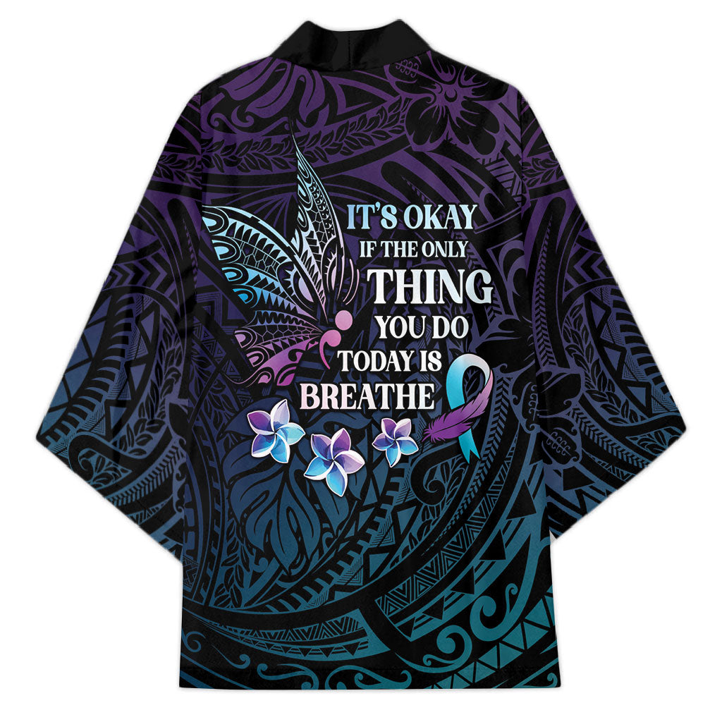 Polynesia Suicide Prevention Kimono Keep Going The World Needs You