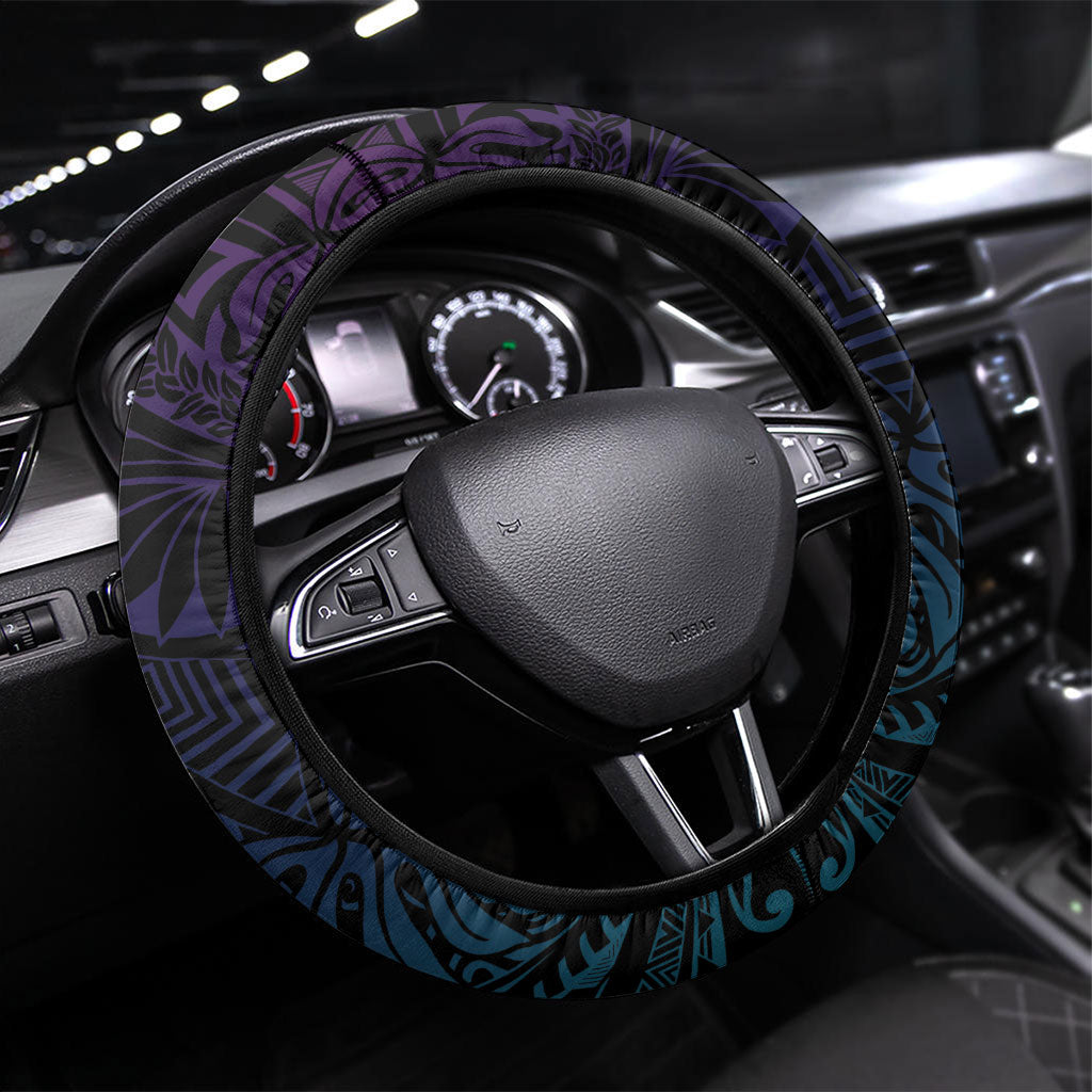Polynesia Suicide Prevention Steering Wheel Cover Keep Going The World Needs You