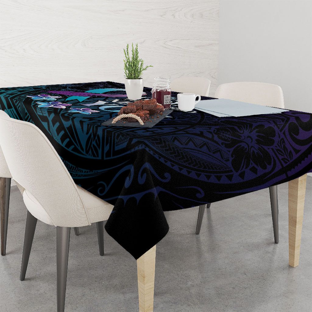 Polynesia Suicide Prevention Tablecloth Keep Going The World Needs You