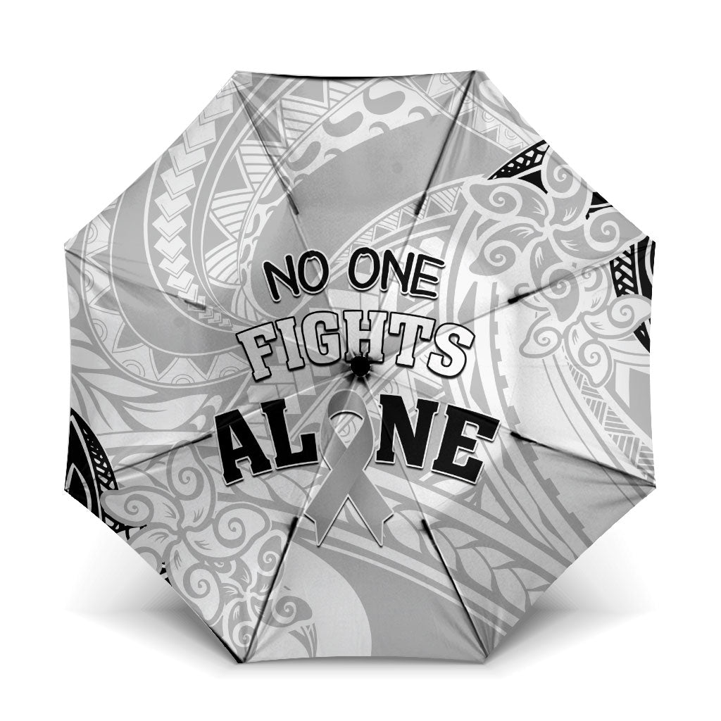Polynesia Brain Cancer Umbrella No One Fights Alone