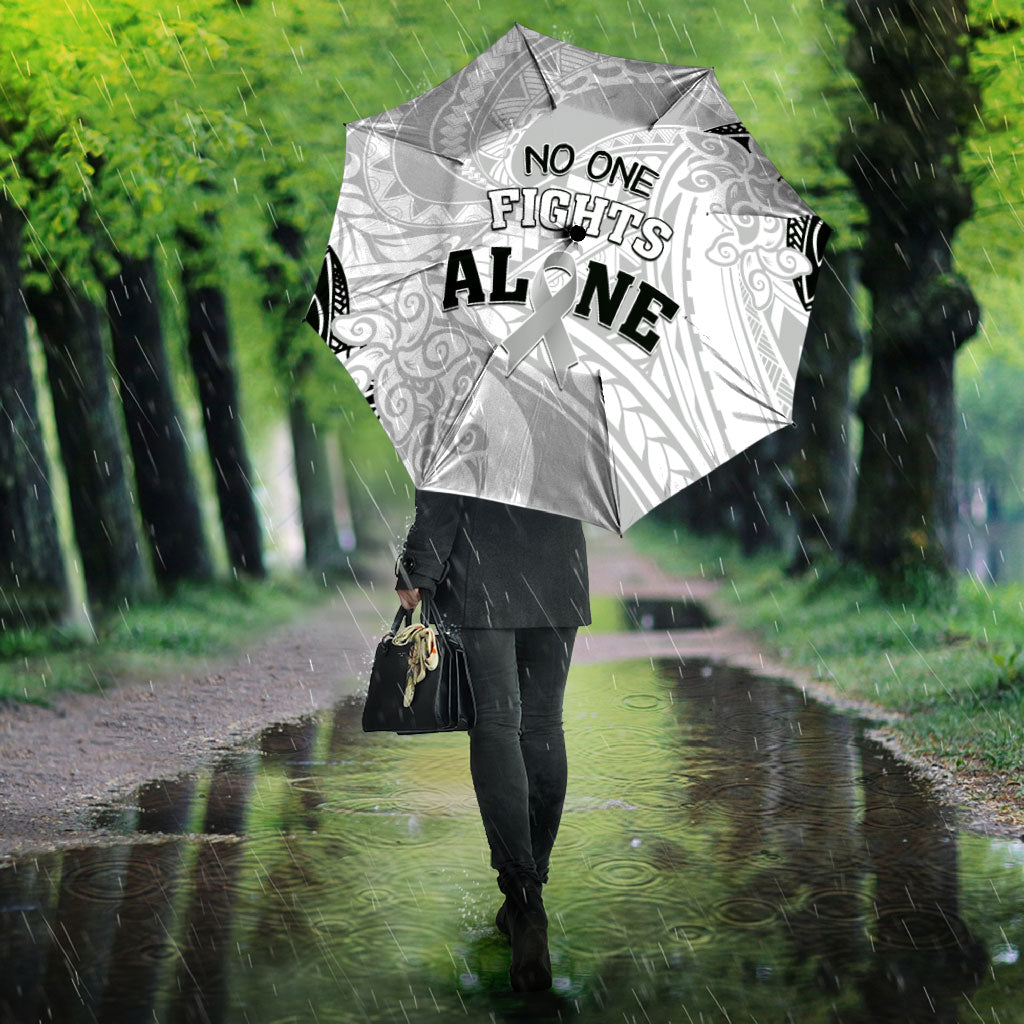 Polynesia Brain Cancer Umbrella No One Fights Alone