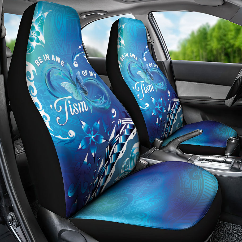 Polynesia Autism Support Car Seat Cover Be In Awe Of My 'Tism