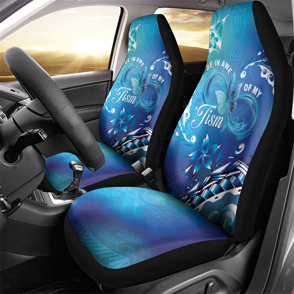 Polynesia Autism Support Car Seat Cover Be In Awe Of My 'Tism