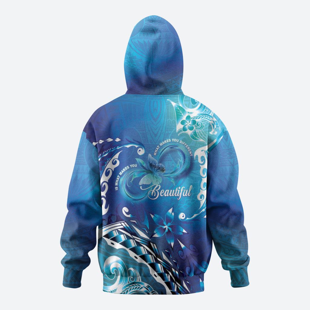 Polynesia Autism Support Hoodie Be In Awe Of My 'Tism