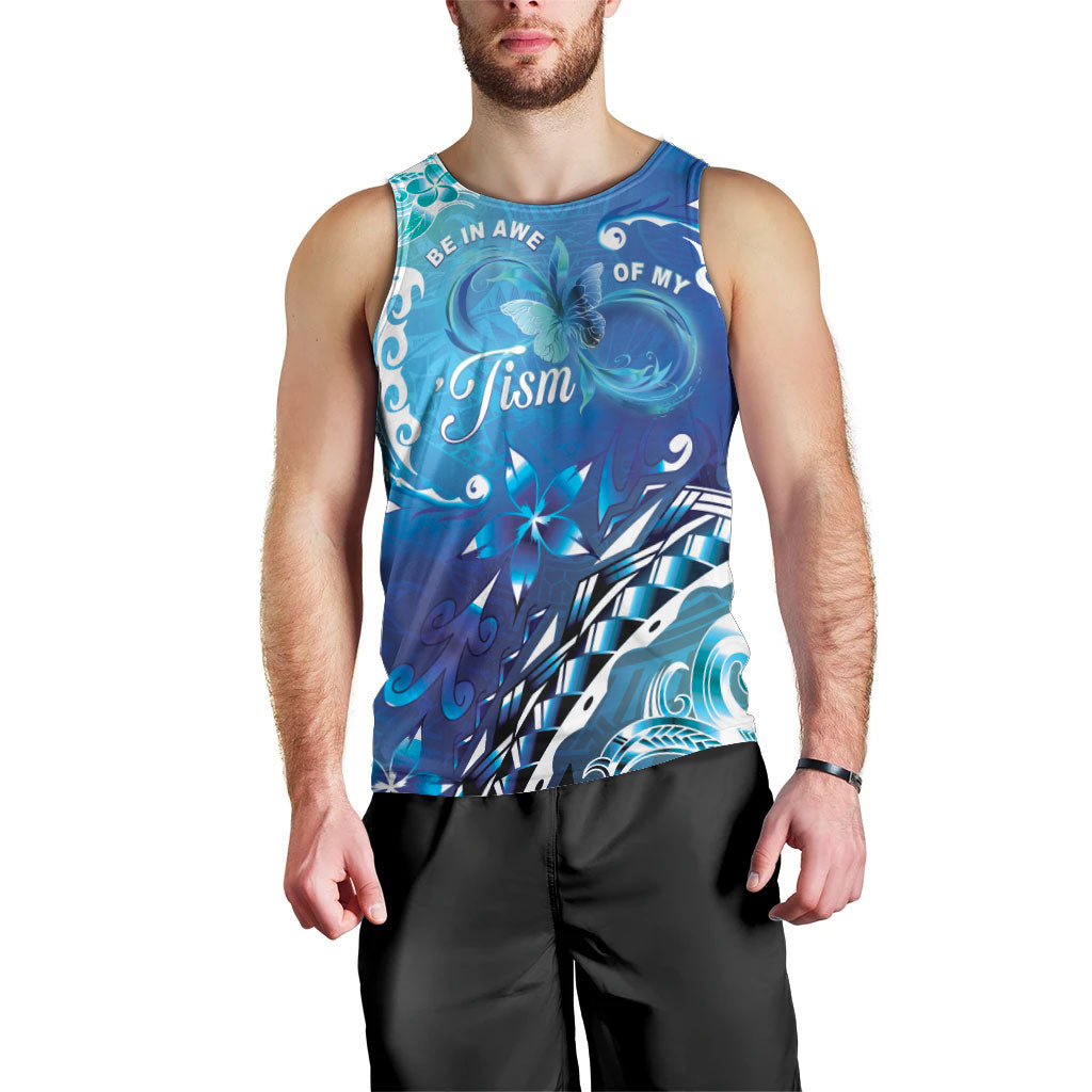 Polynesia Autism Support Men Tank Top Be In Awe Of My 'Tism