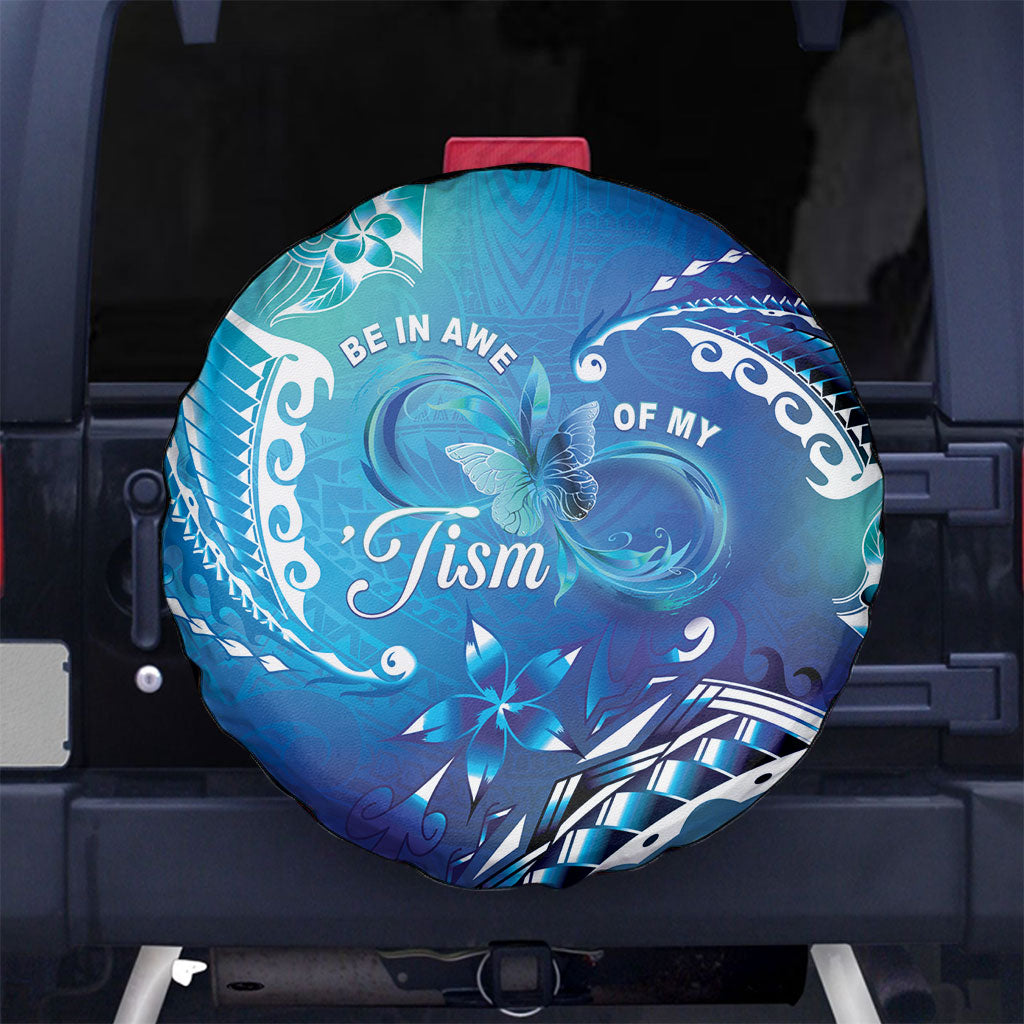 Polynesia Autism Support Spare Tire Cover Be In Awe Of My 'Tism