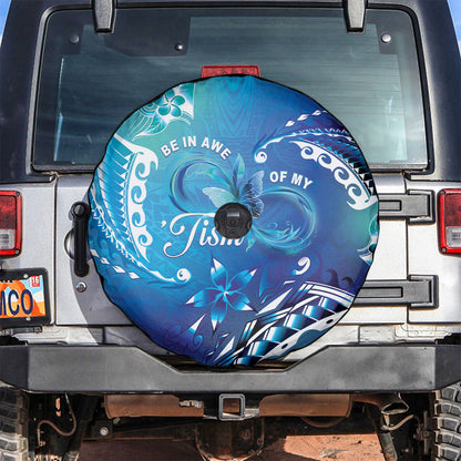 Polynesia Autism Support Spare Tire Cover Be In Awe Of My 'Tism