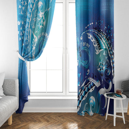 Polynesia Autism Support Window Curtain Be In Awe Of My 'Tism