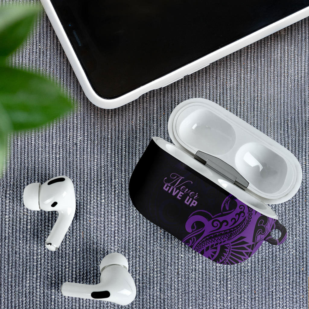 Lupus Warrior AirPods Case Never Give Up Polynesian Style