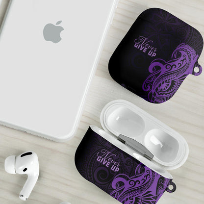 Lupus Warrior AirPods Case Never Give Up Polynesian Style
