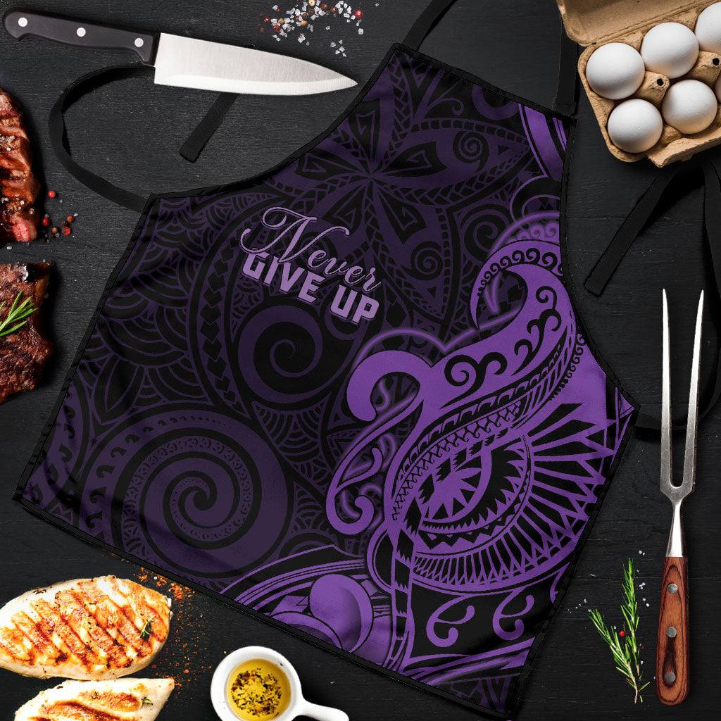 Lupus Warrior Apron Never Give Up Polynesian Style
