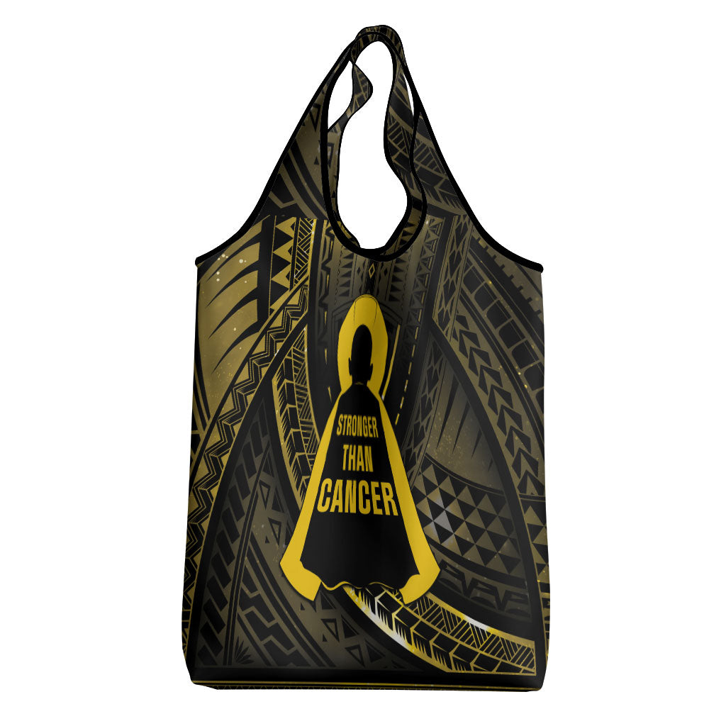 Polynesia Childhood Cancer Support Grocery Bag You Are Stronger Than Cancer