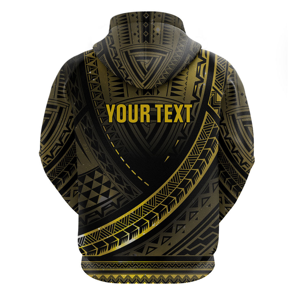Personalised Polynesia Childhood Cancer Support Hoodie You Are Stronger Than Cancer