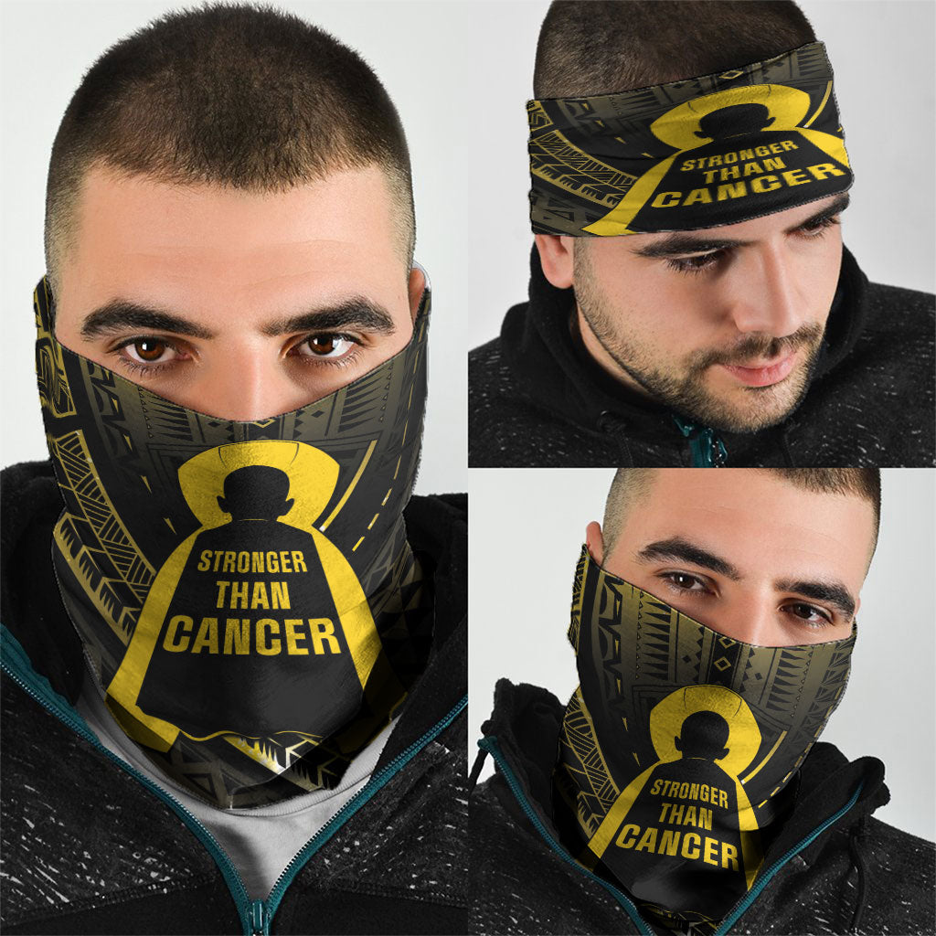 Polynesia Childhood Cancer Support Neck Gaiter You Are Stronger Than Cancer