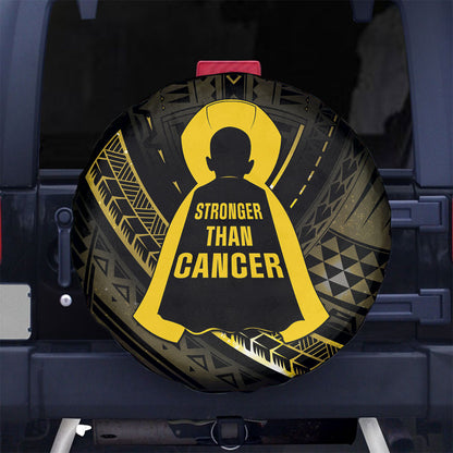 Polynesia Childhood Cancer Support Spare Tire Cover You Are Stronger Than Cancer