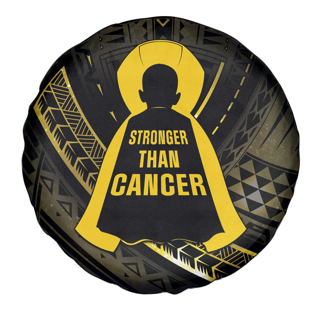 Polynesia Childhood Cancer Support Spare Tire Cover You Are Stronger Than Cancer