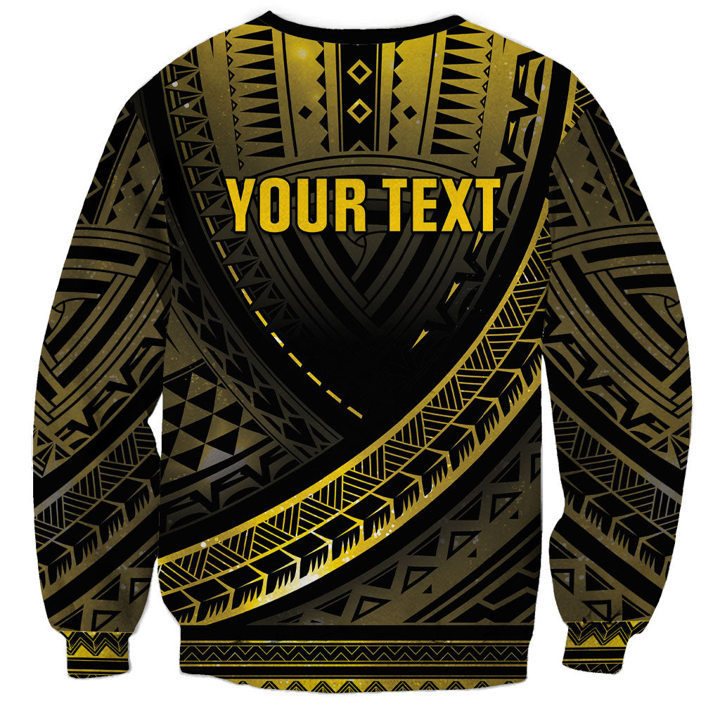 Personalised Polynesia Childhood Cancer Support Sweatshirt You Are Stronger Than Cancer